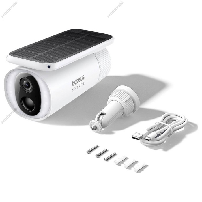 Камера відеоспостереження Baseus Security S1 Outdoor Camera 2k White (S0SW002130)