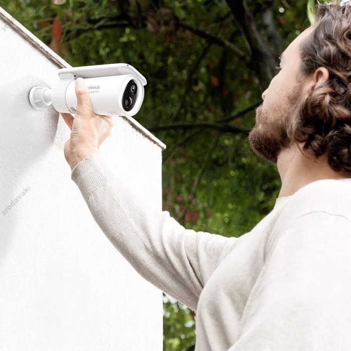 Камера відеоспостереження Baseus Security S1 Outdoor Camera 2k White (S0SW002130)
