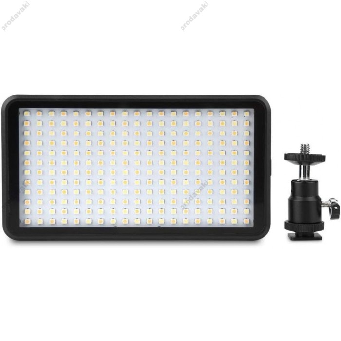 Накамерне відеосвітло LED CH W228 3200-6500K