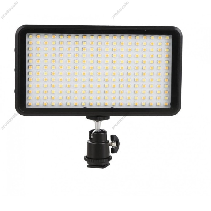 Накамерне відеосвітло LED CH W228 3200-6500K