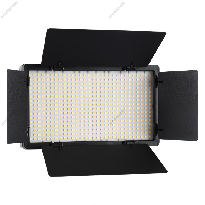 Лампа відеосвітло LED CH U600 Remote 21х12 cm 480 Lights 3200K-5500K
