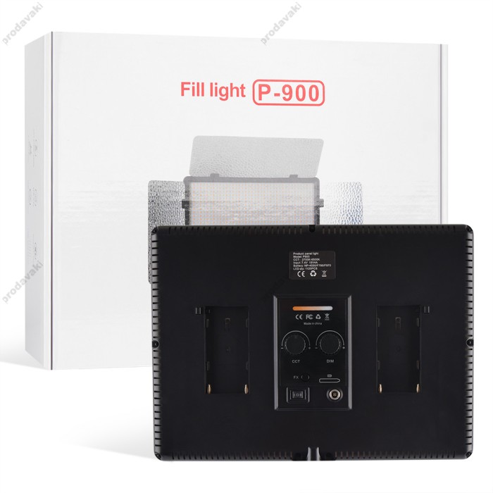 Лампа видеосвет LED CH P900 2700K-6500K