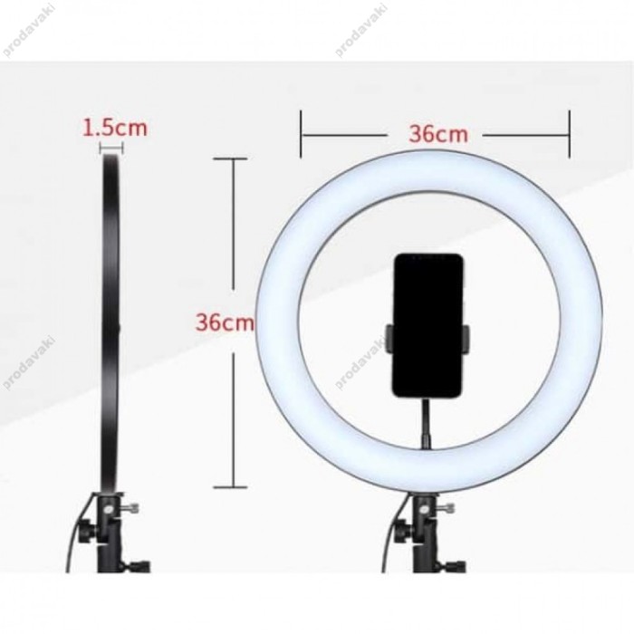 Лампа Кільцева LED CH RL-14 RGB 36cm 14" 36W 3200-6500K