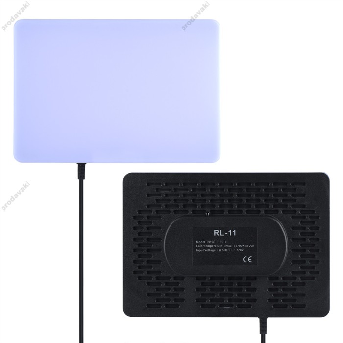 Лампа відеосвітло LED CH RL-11 23x16 cm 240 Lights 25W 2700K-5700K Remote