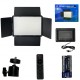 Лампа відеосвітло LED CH RL-900 23x16 cm 40W 366 Lights 3000K-6500K
