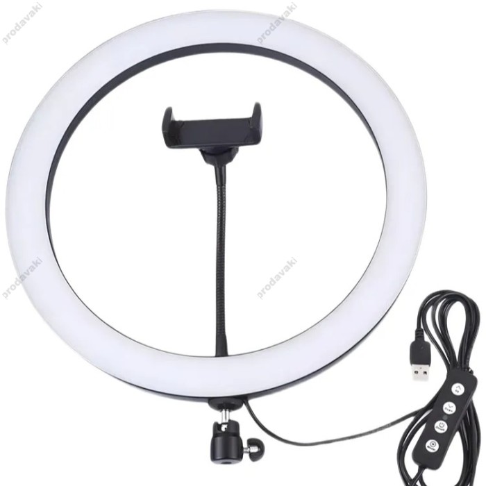 Лампа кільцева LED CH MJ33 RGB 33см 25W 3000-6000K