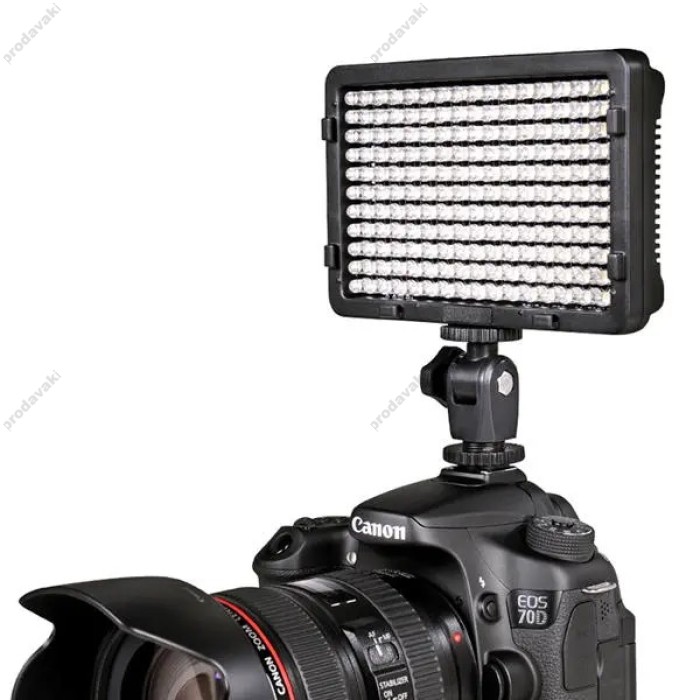 Накамерне відеосвітло LED Tolifo PT-176S 3200-5600K