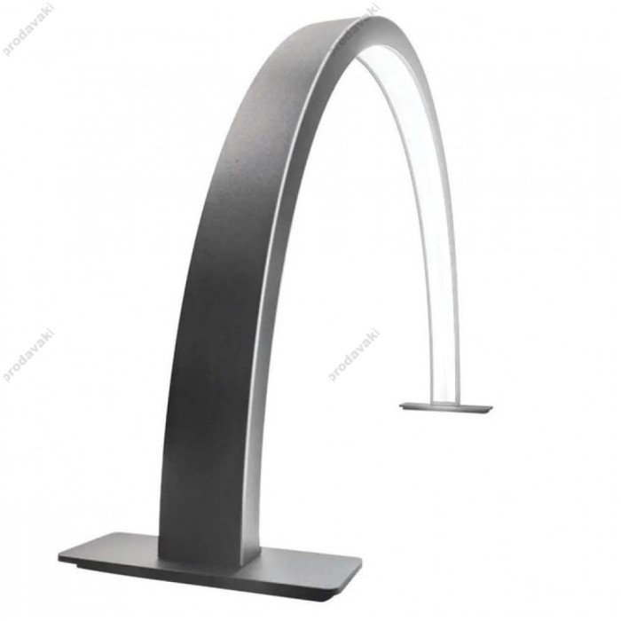 Безтіньова LED CH лампа у формі півмісяця для бьюті майстра 55х27cm 25W Black