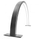 Безтіньова LED CH лампа у формі півмісяця для бьюті майстра 55х27cm 25W Black