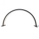Безтіньова LED CH лампа у формі півмісяця для бьюті майстра 55х27cm 25W Black