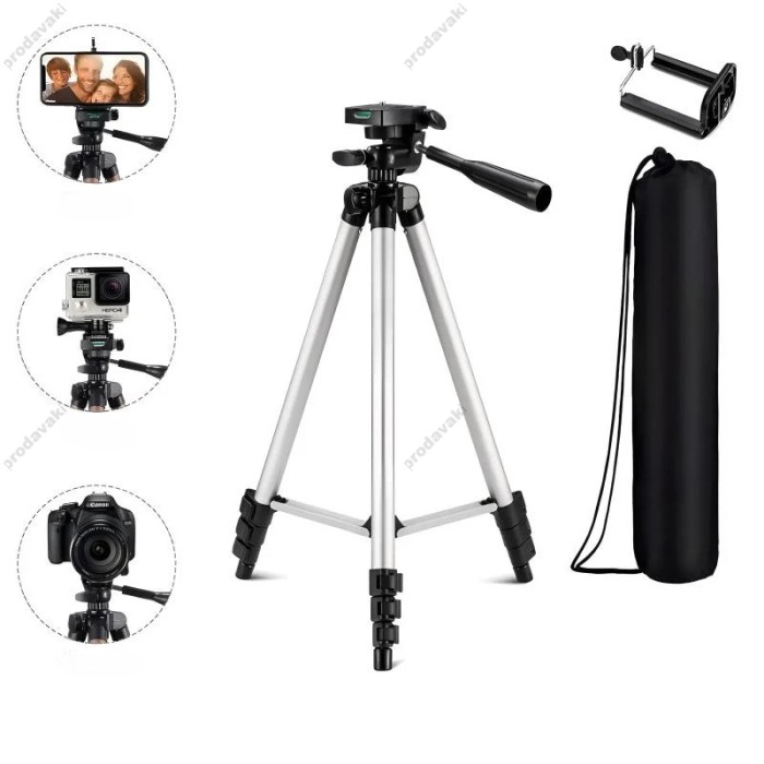 Штатив-трипод Tripod Stand Multifunctional CH WT-330A 1.34m