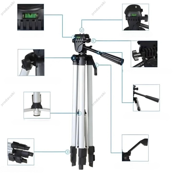 Штатив-трипод Tripod Stand Multifunctional CH WT-330A 1.34m
