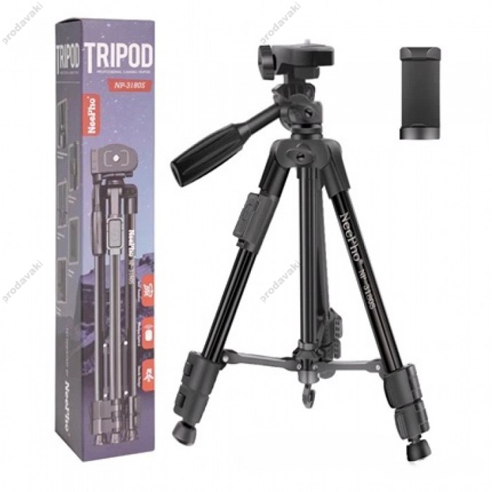 Штатив-трипод Tripod Stand Multifunctional Neepho NP-3180S 1.36m