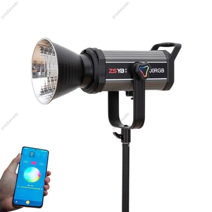 Світлодіодний прожектор LED ZCYB Y500RGB 3200-5600К