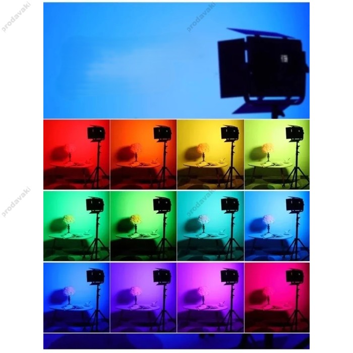 Лампа відеосвітло LED CH YB-500C 50W RGB