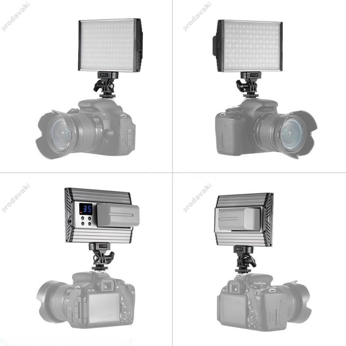 Накамерне відеосвітло LED Tolifo PT-15B Pro 15W color 3200-5600K