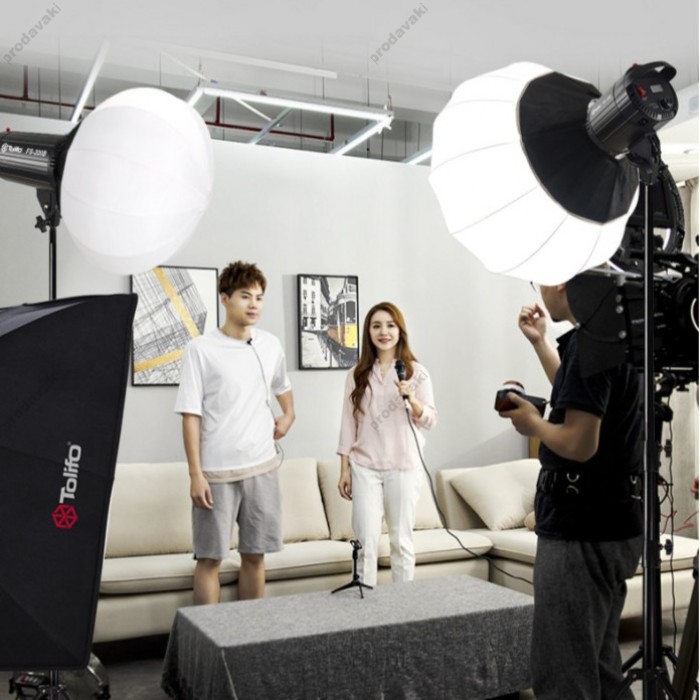 Комплект Soft Box прожектор штатив LED Tolifo FS-200B 220W 2700-6500k 95+