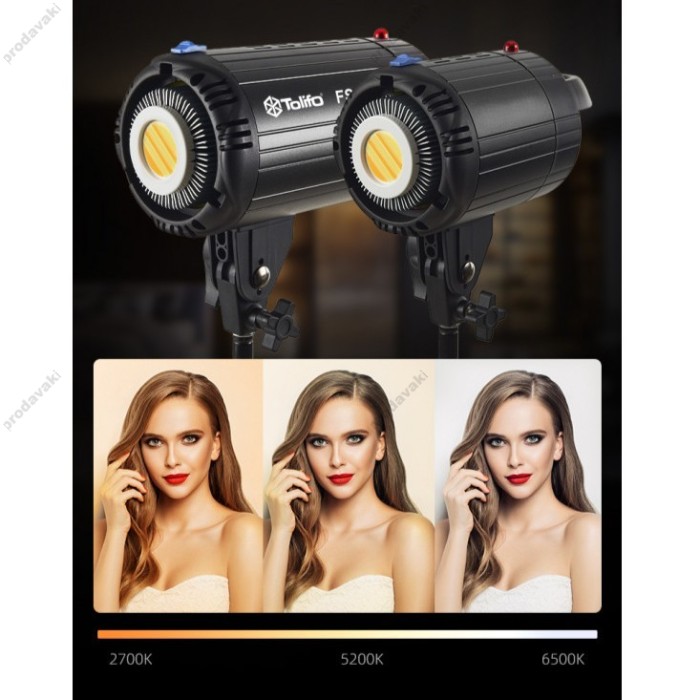 Комплект Soft Box прожектор штатив LED Tolifo FS-200B 220W 2700-6500k 95+