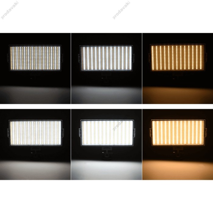 Накамерне відеосвітло LED CH 416 17.5x9.3x1cm 30W 3200-6500K