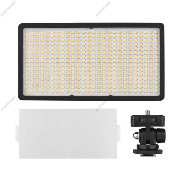 Накамерне відеосвітло LED CH 416 17.5x9.3x1cm 30W 3200-6500K