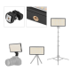 Накамерне відеосвітло LED CH 416 17.5x9.3x1cm 30W 3200-6500K
