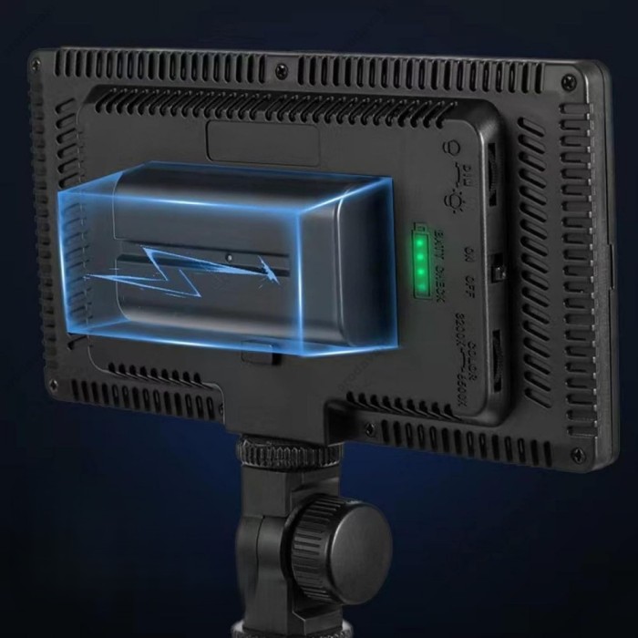Накамерне відеосвітло LED CH 416 17.5x9.3x1cm 30W 3200-6500K
