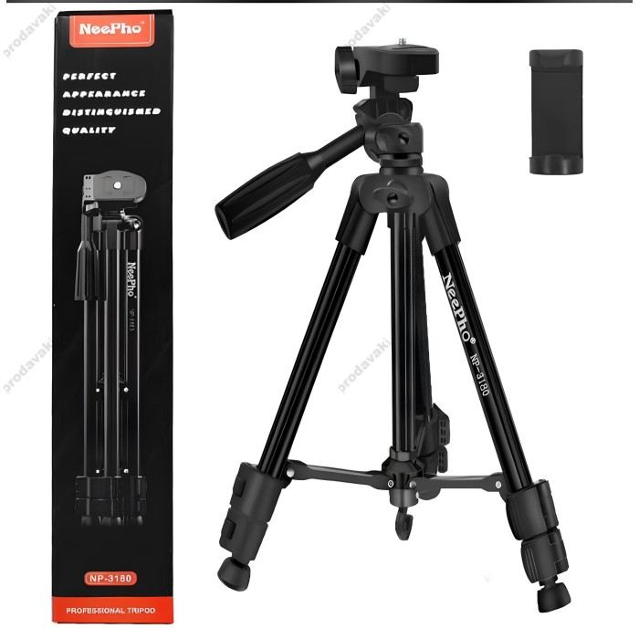 Штатив-трипод Tripod Stand Multifunctional Neepho NP-3180 1.36m