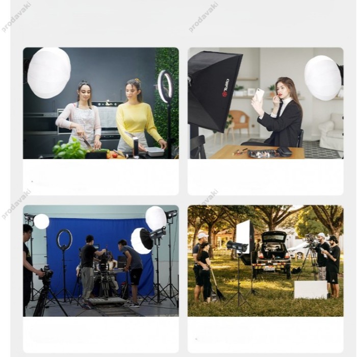 Комплект Soft Box прожектор штатив LED Tolifo KW200B Pro Fill light 220W 2700-6500К