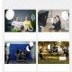 Комплект Soft Box прожектор штатив LED Tolifo KW200B Pro Fill light 220W 2700-6500К