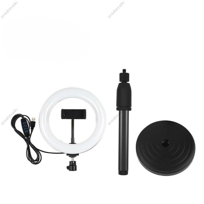 Лампа Кільцева XO BGD002 SMN-8 20см 8W 3000-7000К