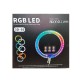 Лампа Кільцева LED CH 3D-56 RGB 56cm 22" 70W 3200-6500K