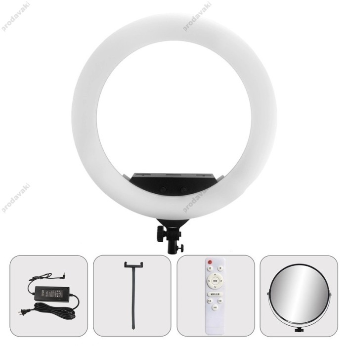 Лампа Кільцева LED Veron FD-640 II 56см 100W 3200-5600K white з дзеркалом