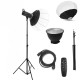 Лампа відеосвітло комплект Soft Box прожектор штатив LED LIEQI  LQ-150W 5600k