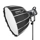 Лампа відеосвітло комплект прожектор  Soft Box Yongnuo LUX160 180W 3200-5600K