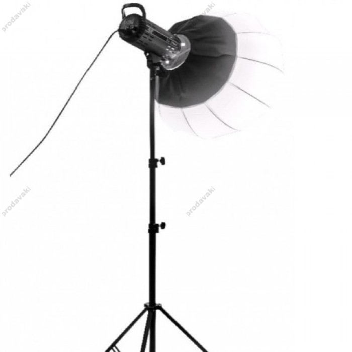 Лампа відеосвітло комплект Soft Box прожектор штатив LED CH VL2 150W 5600K