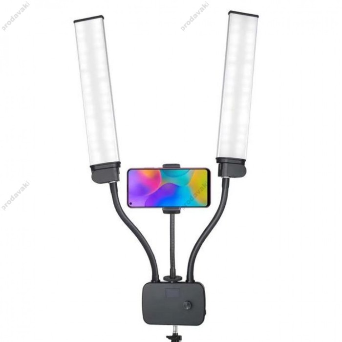Лампа Double Arms LED CH HD-D2 + 2 holder 45W 3200K-5600K