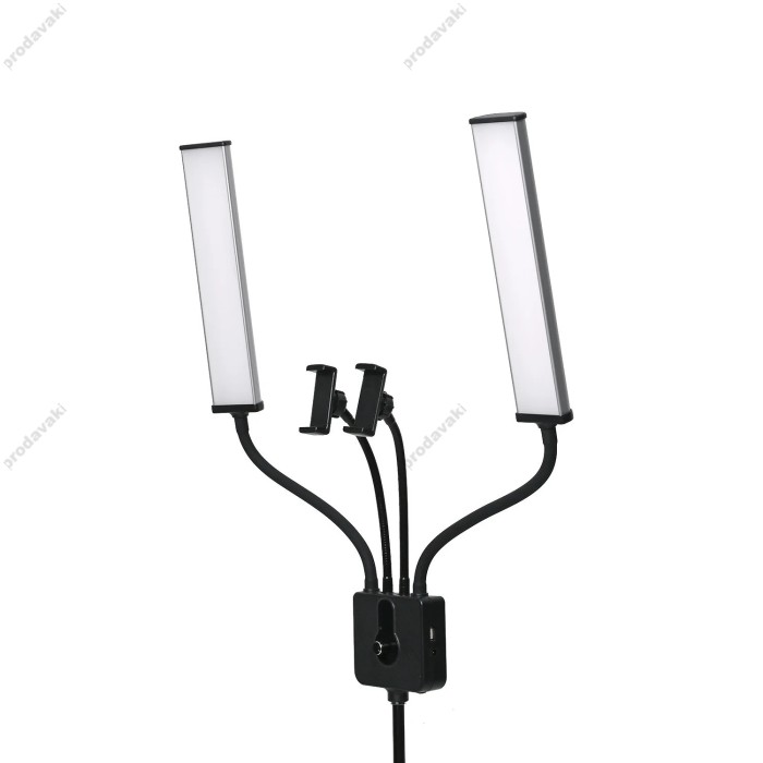 Лампа Double Arms LED CH HD-D2 + 2 holder 45W 3200K-5600K