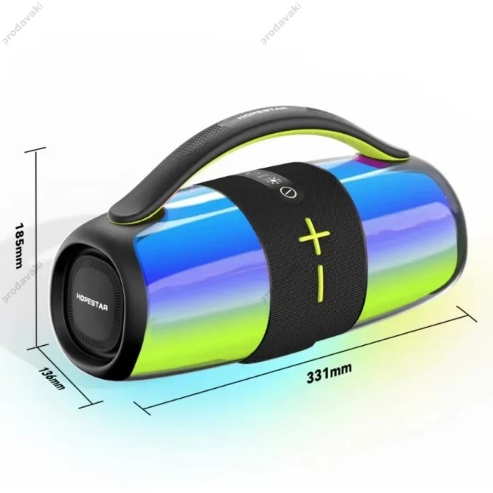 Портативна колонка Bluetooth Hopestar P54 40W Black