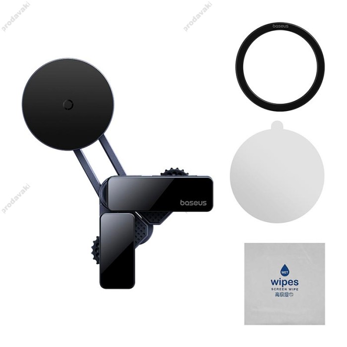 Автомобільний тримач Baseus MaxView Magnetic Car Mount for In-Vehicle Infotainment Screen Grey C40180701813-00