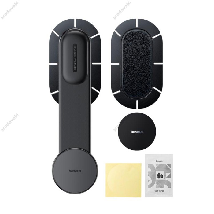 Автомобільний тримач Baseus C02 PrimeTrip Magnetic Car Mount Stick-on Type (Android Version) Black C40169005113-00