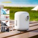 Портативний акумуляторний компресор насос Baseus Pocketgo Portable Air Pump Stellar 1600 mAh White (C11157700221-00)