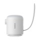 Портативний акумуляторний компресор насос Baseus Pocketgo Portable Air Pump Stellar 1600 mAh White (C11157700221-00)