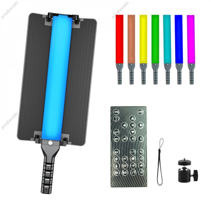 Лампа відеосвітло LED CH RL-60SL RGB 18W 2700-7500K