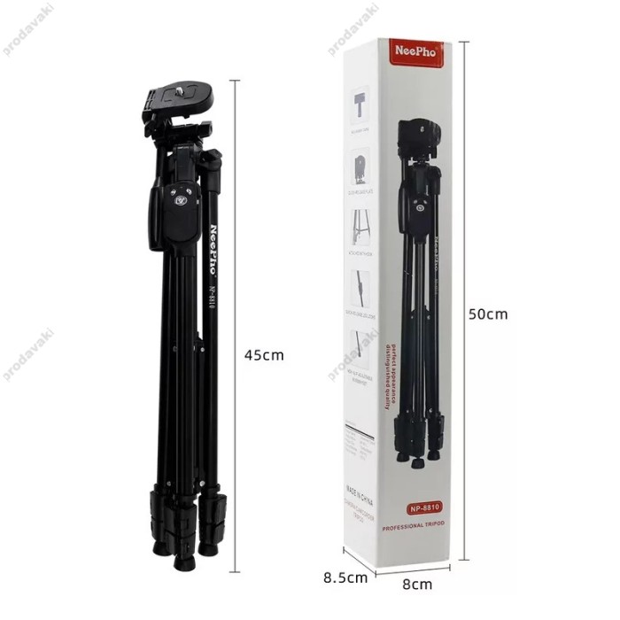 Штатив-трипод Tripod Stand Multifunctional Neepho NP-8810 1.50m