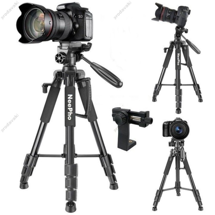 Штатив-трипод Tripod Stand Multifunctional Neepho NP-8820 1.50m