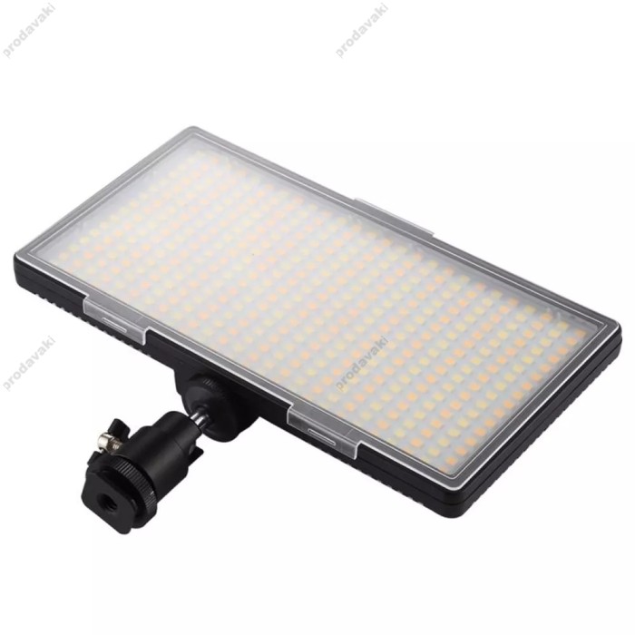 Накамерне відеосвітло LED CH VL15-02 25W 2700-6600K