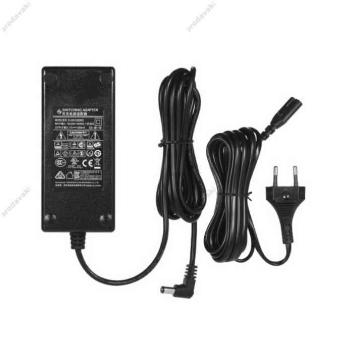 Блок живлення YongNuo 12V 5A 60W для відеосвітла та кільцевої лампи (FJ-SW1205000D)