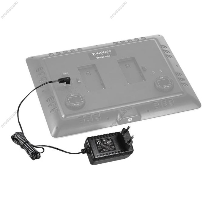 Блок живлення YongNuo 12V 2A 24W для відеосвітла та кільцевої лампи (FJ-SW1202000E)