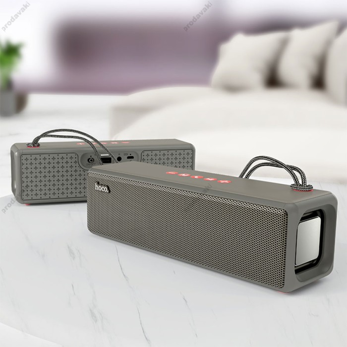 Портативна колонка Bluetooth HOCO HC3 Bounce sports Dark 10W Gray