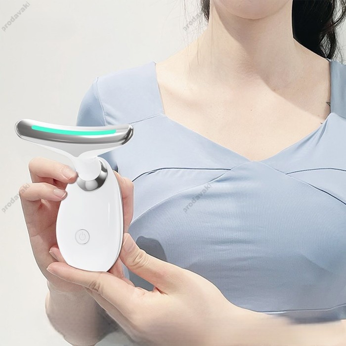 Фітнес-масажер для м'язів шиї ХО FG05 Wrinkles Reducing Instrument White